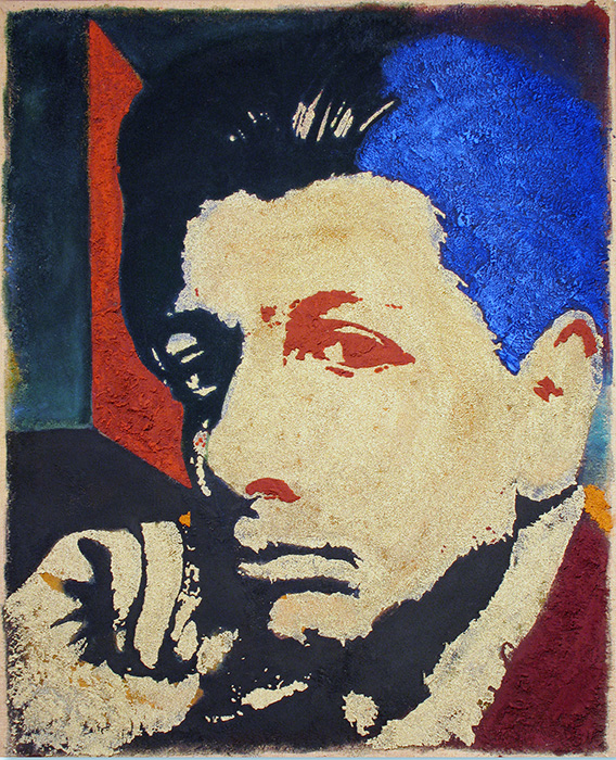 Giorgio De Chirico portrait by Fabrizio Ruggiero