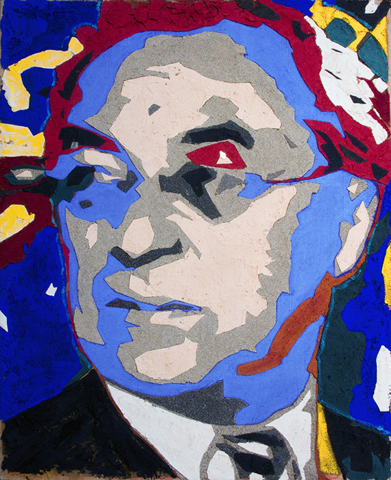 Vasilij Kandinsky portrait by Fabrizio Ruggiero