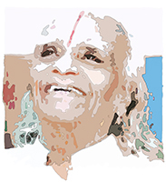 B.K.S. Iyengar at the age of 94