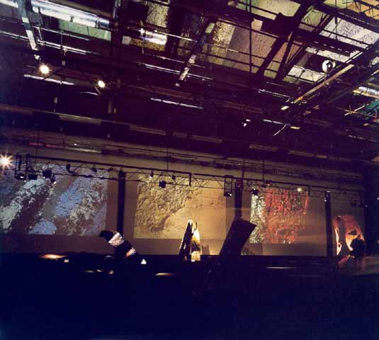 Installation art by Fabrizio Ruggiero — spatial and material research
