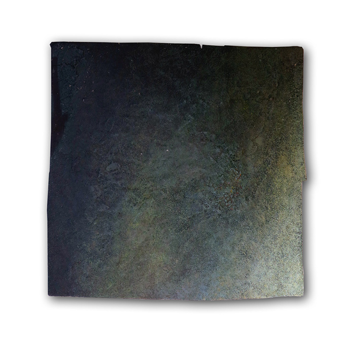 A Carmine to circulate the blood happily
Lime mortar, pigments on curved and shaped panel
cm 185 x 185 x 5
2008
