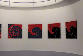 Quel mar al qual  tutto si move_Fabrizio Ruggiero Installazione