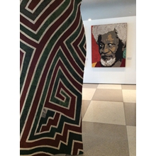 Elusive   Harmony
Mortar and pigments on wood
cm. 200 x 160 x 30

Wole Soyinka (Nigeria)
Fresco with mortar, pigments 
on wooden panel.
Cm. 160 x 130 x 5 
