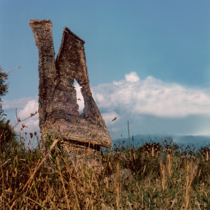 Sculpture installation by Fabrizio Ruggiero
