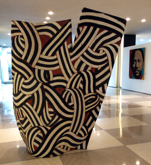 Sculpture installation by Fabrizio Ruggiero