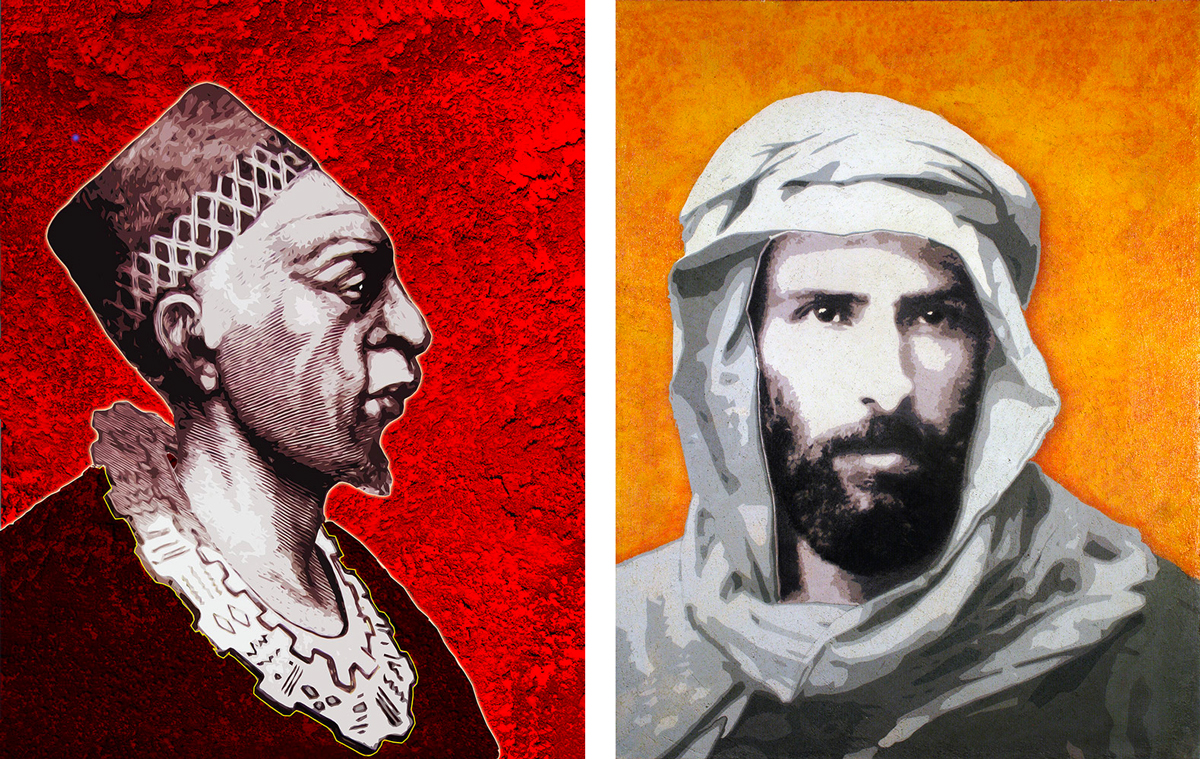 Installation at the Cameroon National Museum by Fabrizio Ruggiero