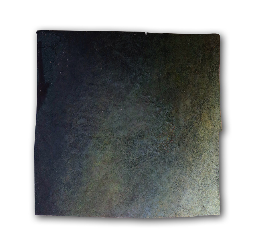 Monochrome fresco surface by Fabrizio Ruggiero