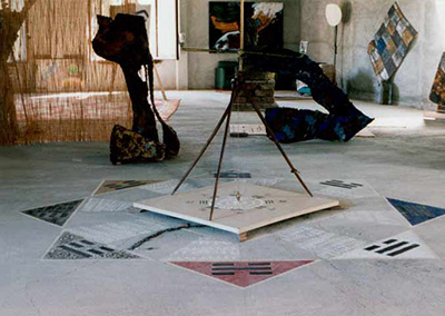 Symbolic Orientation Installation by Fabrizio Ruggiero