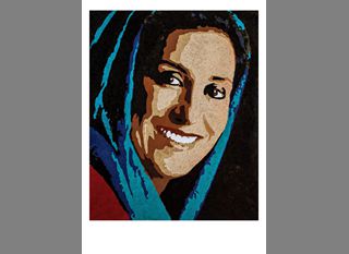 Fatemeh Motamed-Arya (Iran)

Print   cm. 38 x 31.
Paper  cm 48 x 33.
Edition 10 + 2 artist proof.
For sale from n. 03 to 10

Print on  AQUARELLE ARCHES
paper Grain Torchon
310 gsm. 100% cotton. Acid - free

Euro. 250,00.     Shipping included.
Regarded as one of the greats of post-revolutionary Iranian cinema, “Simin” started her theatrical career as a teenager.  
She is beloved across the Persian-speaking world because of the socially conscious roles that she plays in her many films , also as an ambassador for many charities.
 
In Paris, she was awarded the 2012 Prix de Henri-Langlois.  At the ceremony, she said, “Tonight we have a common reason for being together. Without thinking about our homeland or mother tongue, we share peace and beauty and take our portion.  To remember that despite our language, color and religion we love each other as human beings”.  
