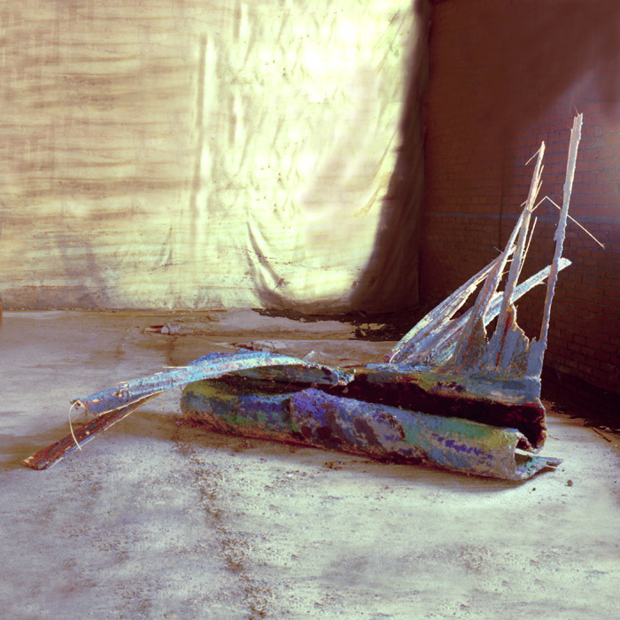  Oh!Icarus has splashed down! a sculpture by Fabrizio Ruggiero